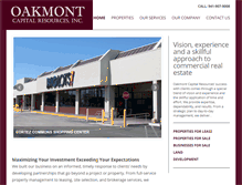 Tablet Screenshot of oakmont.net